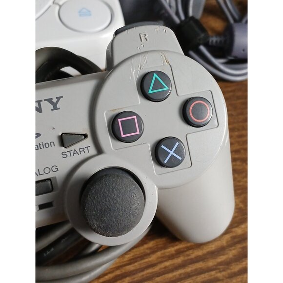 Sony Playstation PS One Slim PS1 PSX Console SCPH-101 OEM Tested & Works - Picture 3 of 9